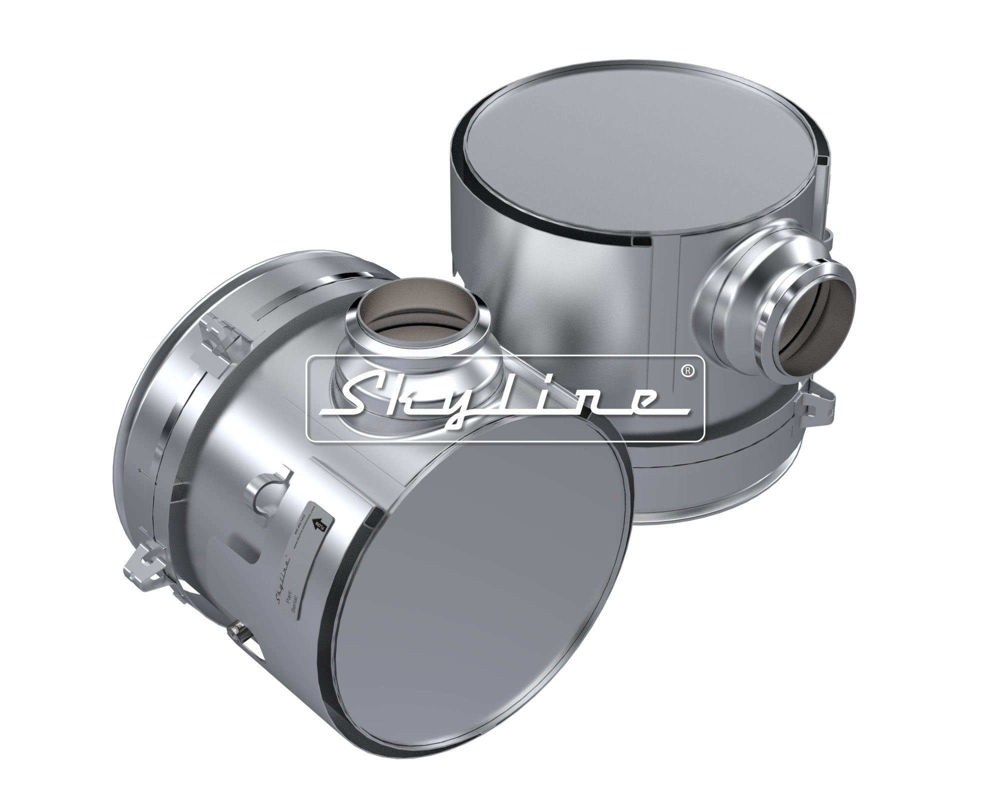 1M0404 New Skyline DOC - Navistar MaxxForce 11/13 (Clamps & Gaskets Included)