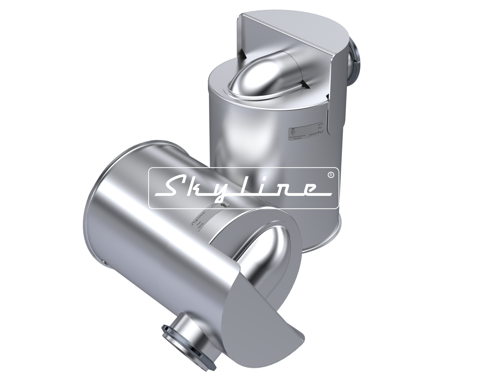 1N0508 New Skyline DOC - Navistar MaxxForce 11/13 (Clamps & Gaskets Included)