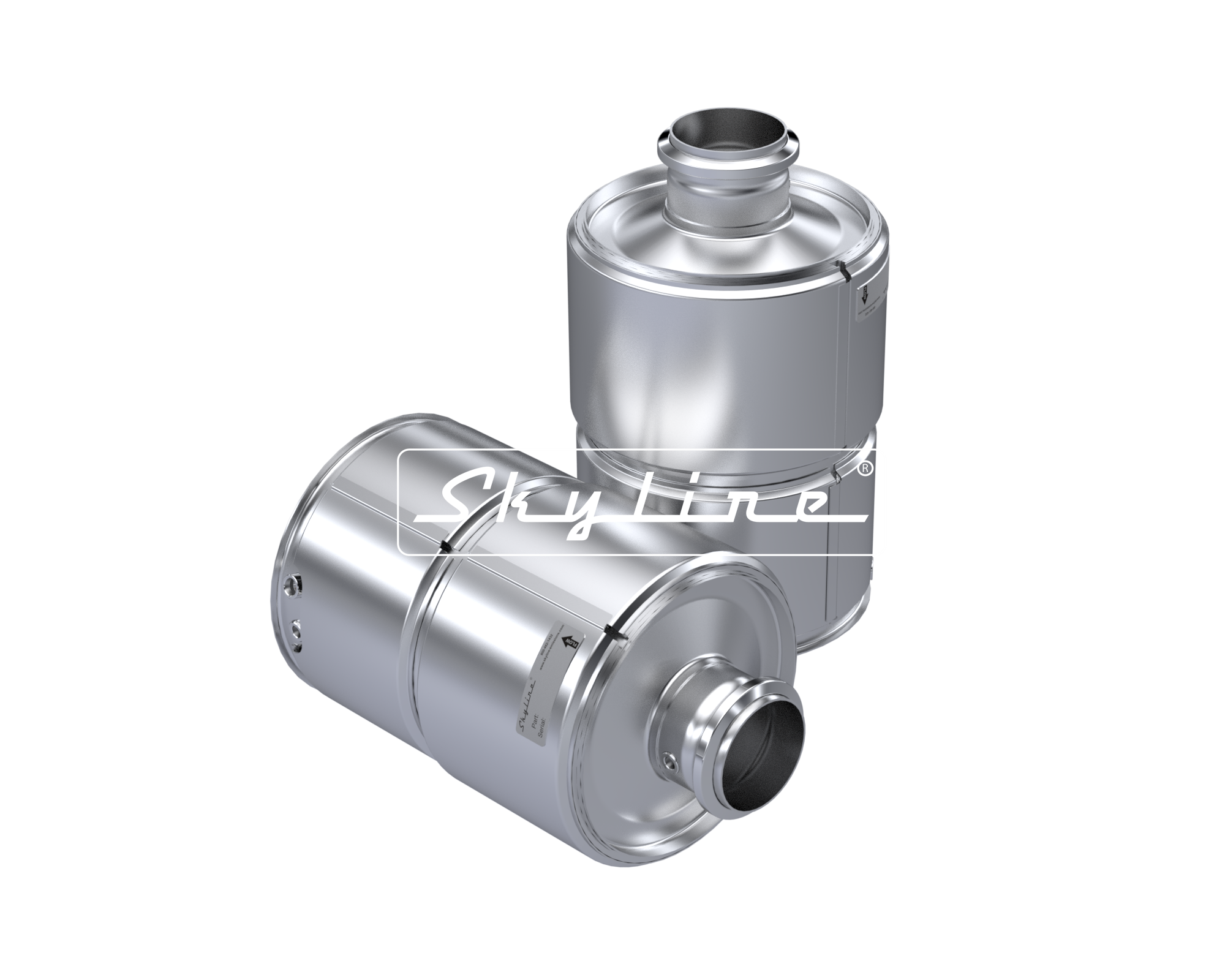 BG0410 New Skyline DOC - Cummins ISB & Paccar PX6 (Clamps & Gaskets Included)