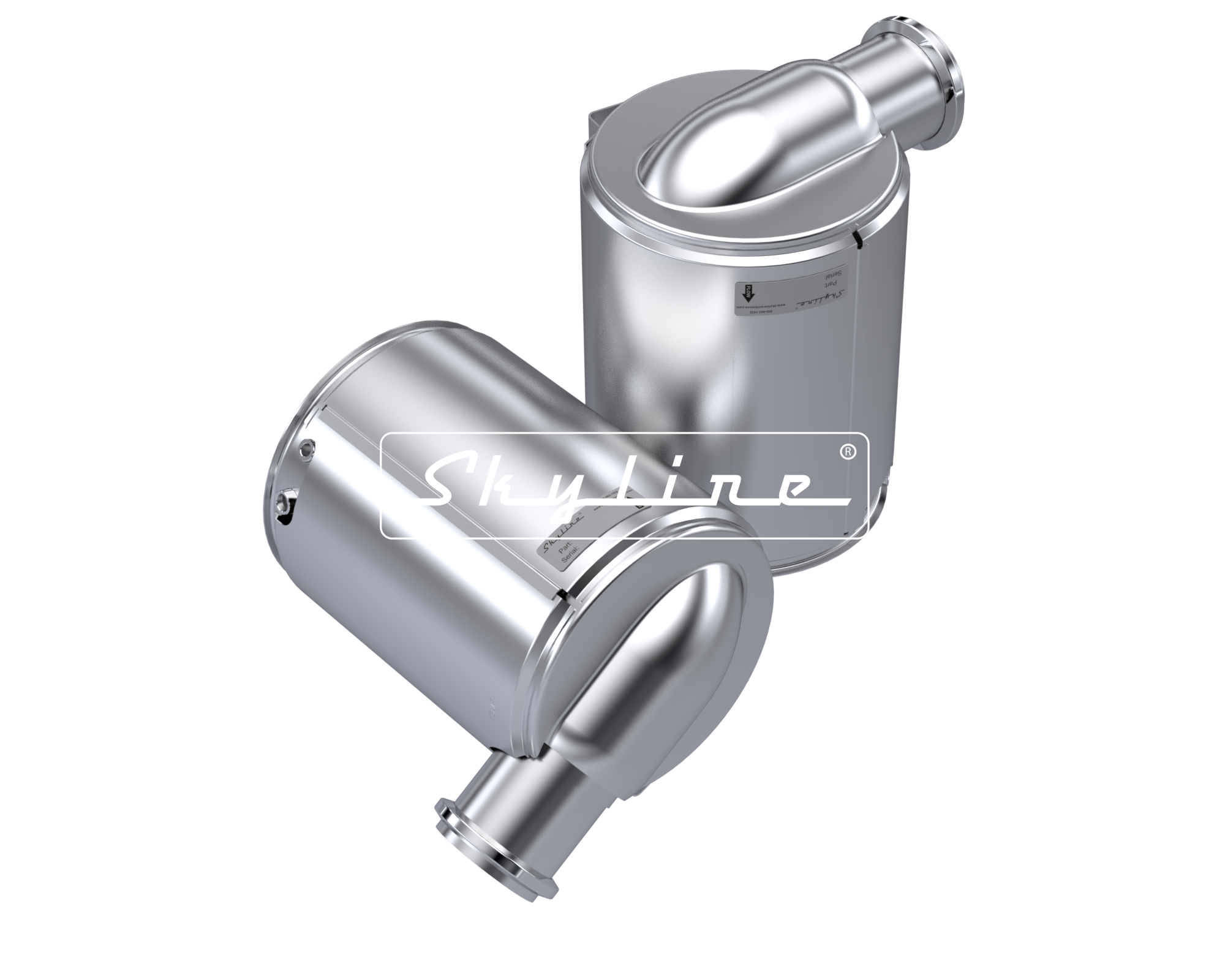 BG0411 New Skyline DOC - Cummins ISB & Paccar PX6 (Clamps & Gaskets Included)