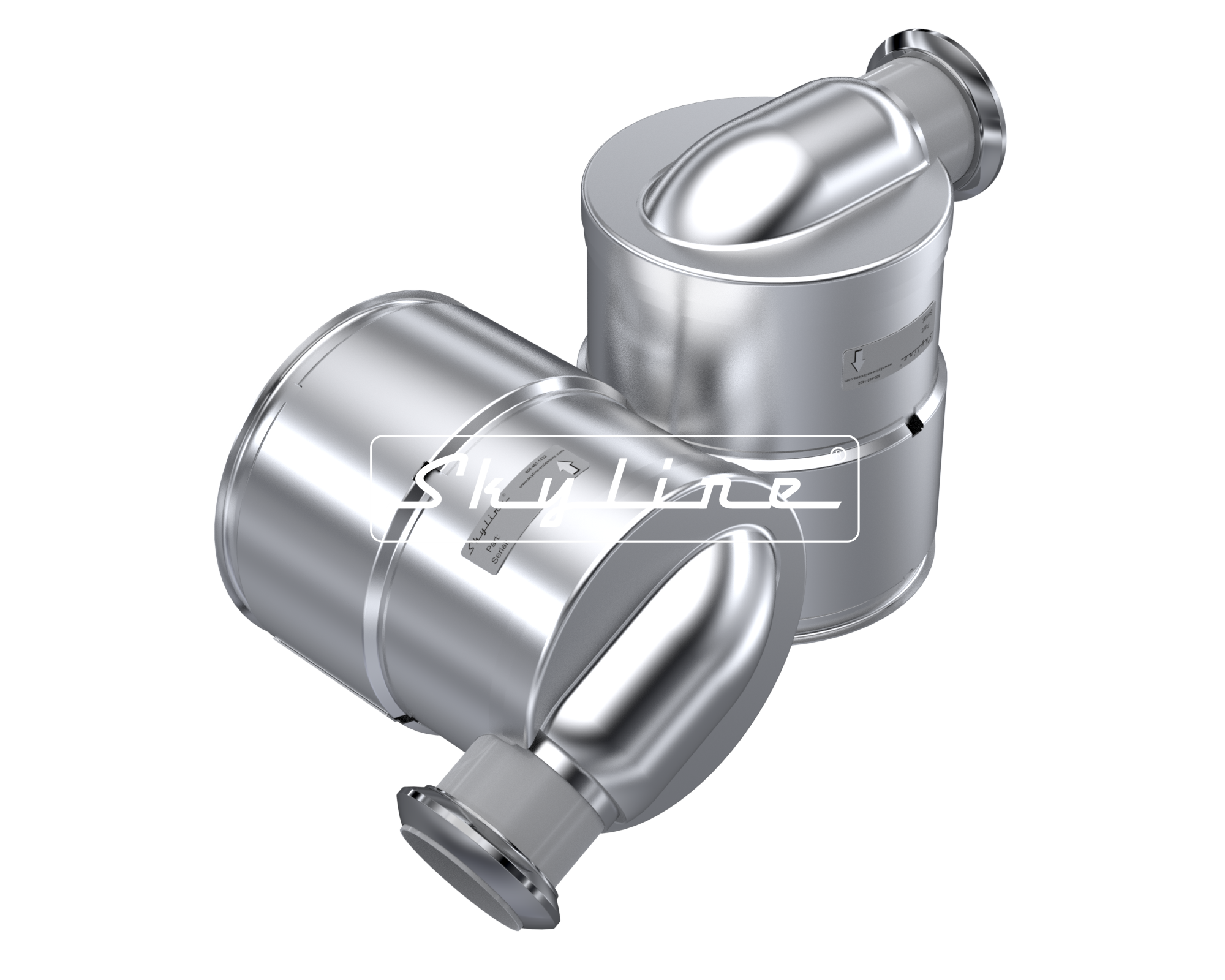 BG0424 New Skyline DOC - Cummins ISB 6.7 & Paccar PX6 (Clamps & Gaskets Included)