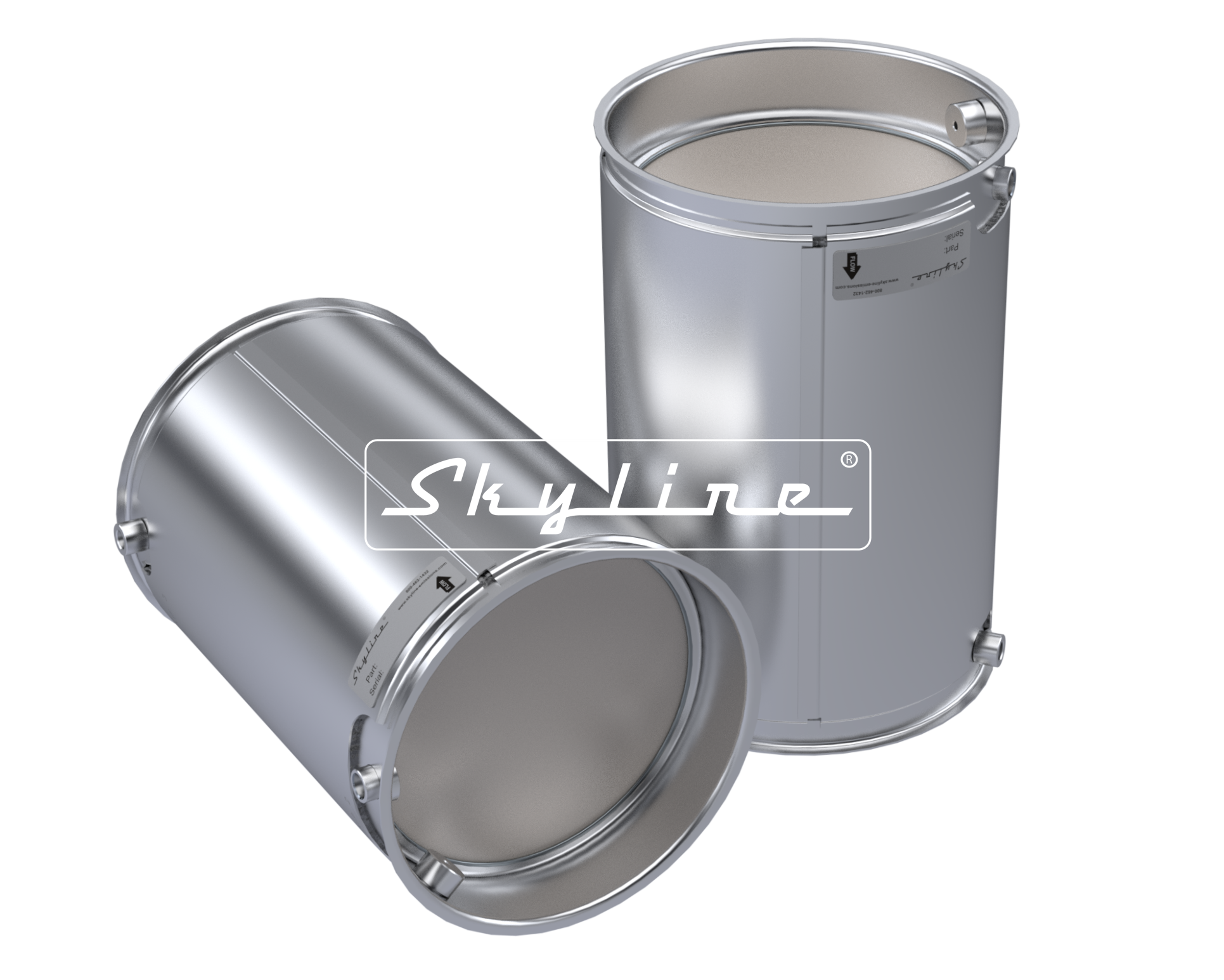 BG1103 New Skyline DPF - Cummins ISB (Clamps & Gaskets Included)