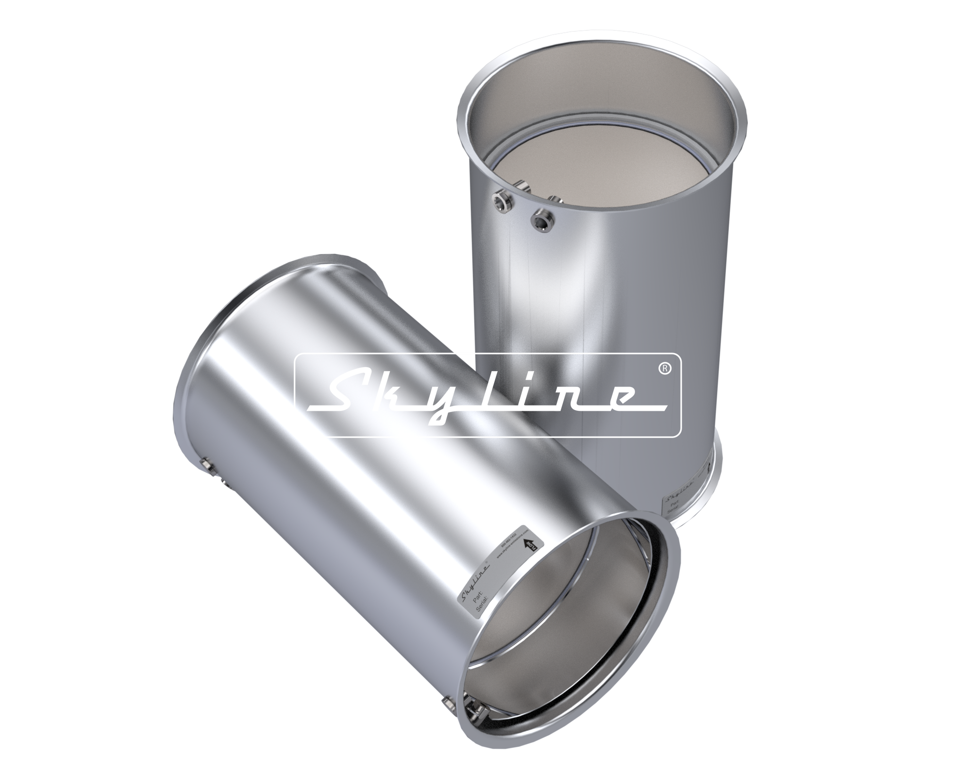 CH1110 New Skyline DPF - Caterpillar (Clamps & Gaskets Included)