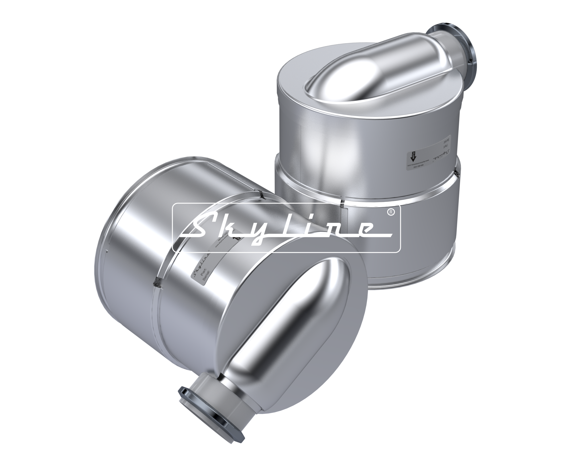 CJ0418 New Skyline DOC - Cummins ISC/ISL (Clamps & Gaskets Included)
