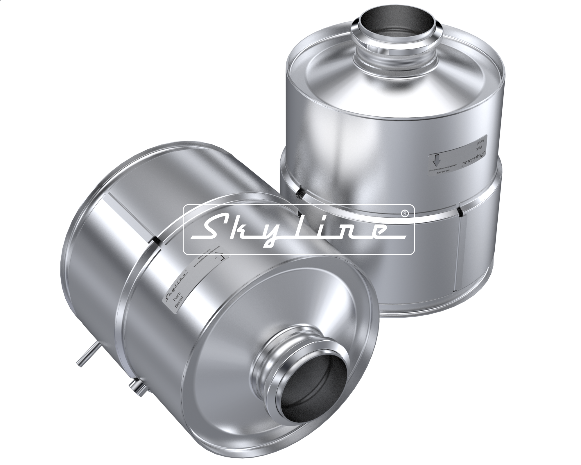 CJ0430 New Skyline DOC - Cummins ISL 9 / Paccar PX-9 (Clamps & Gaskets Included)