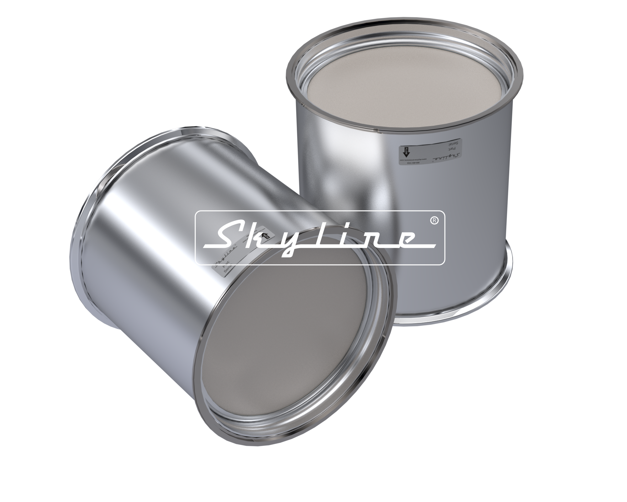 VN1201 New Skyline DPF - Volvo/Mack MP7 (Clamps & Gaskets Included)