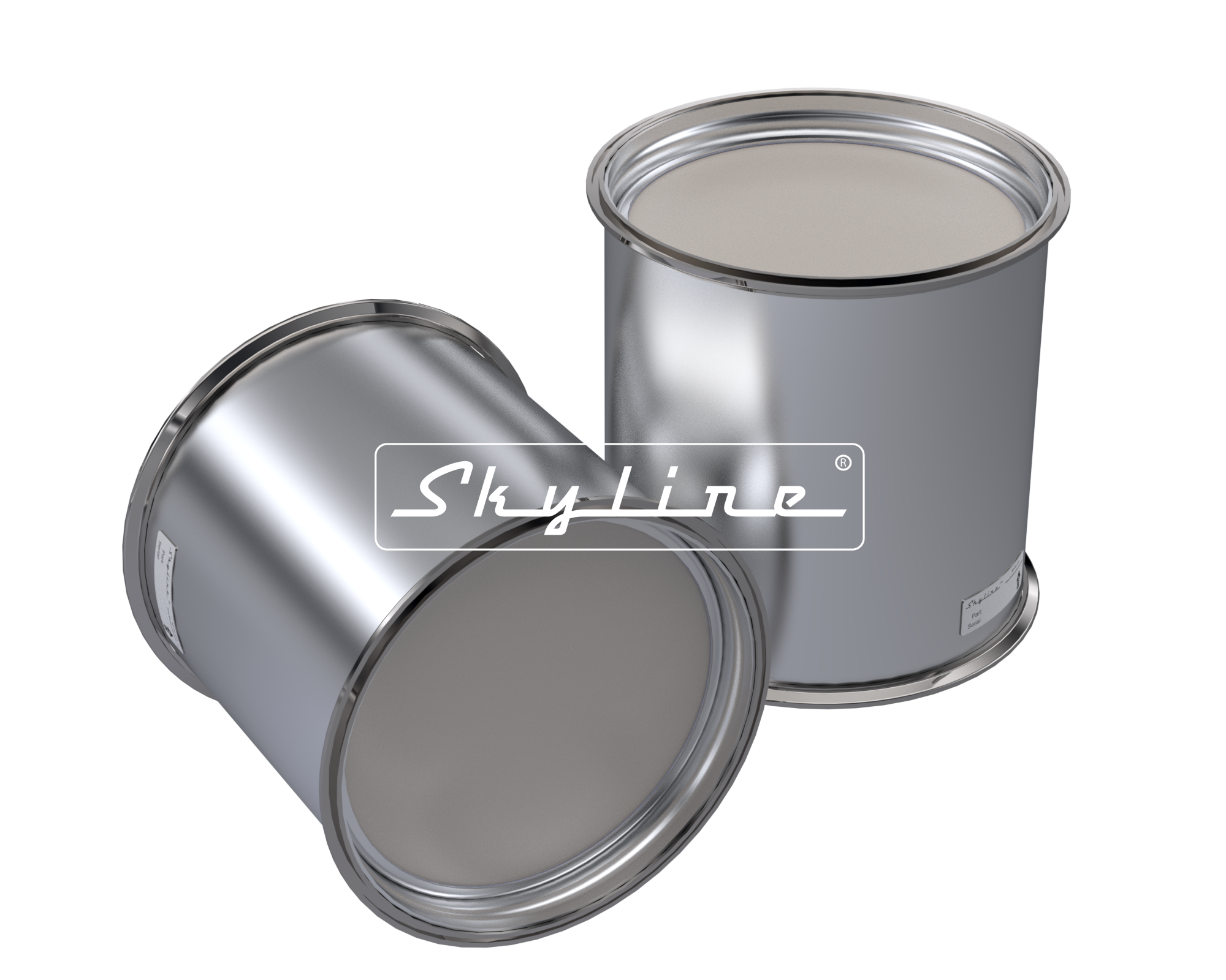 VN1207 New Skyline DPF - Volvo/Mack MP7 (Clamps & Gaskets Included)