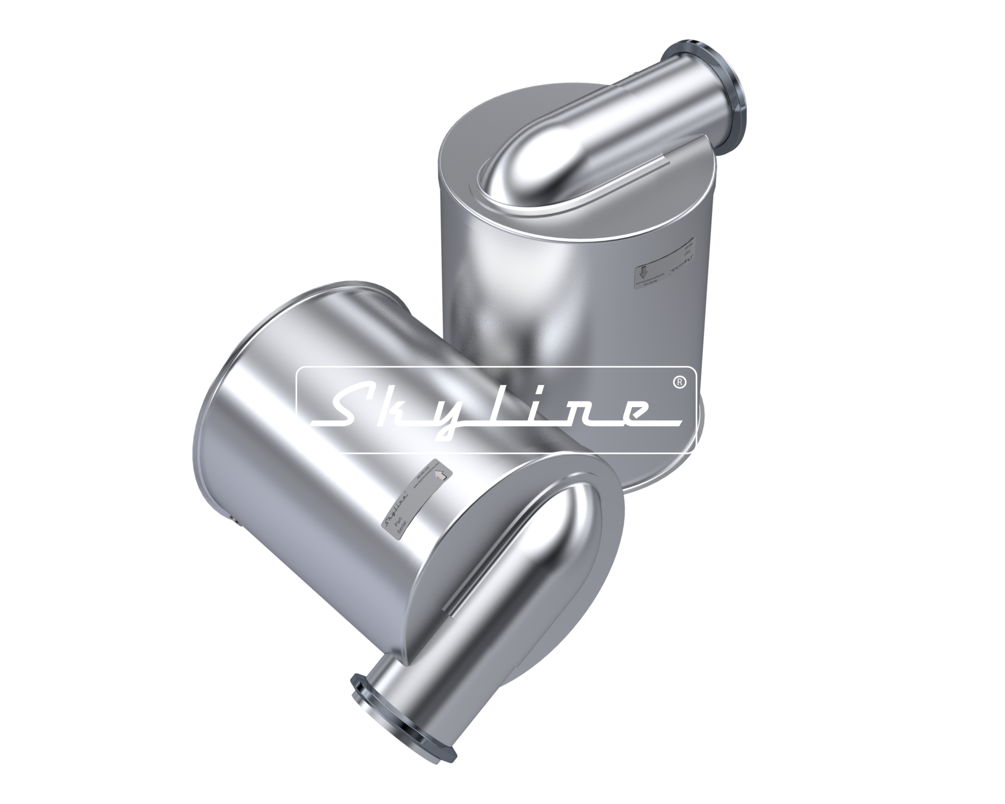 XN0506 New Skyline DOC - Cummins-ISX (Clamps & Gaskets Included)