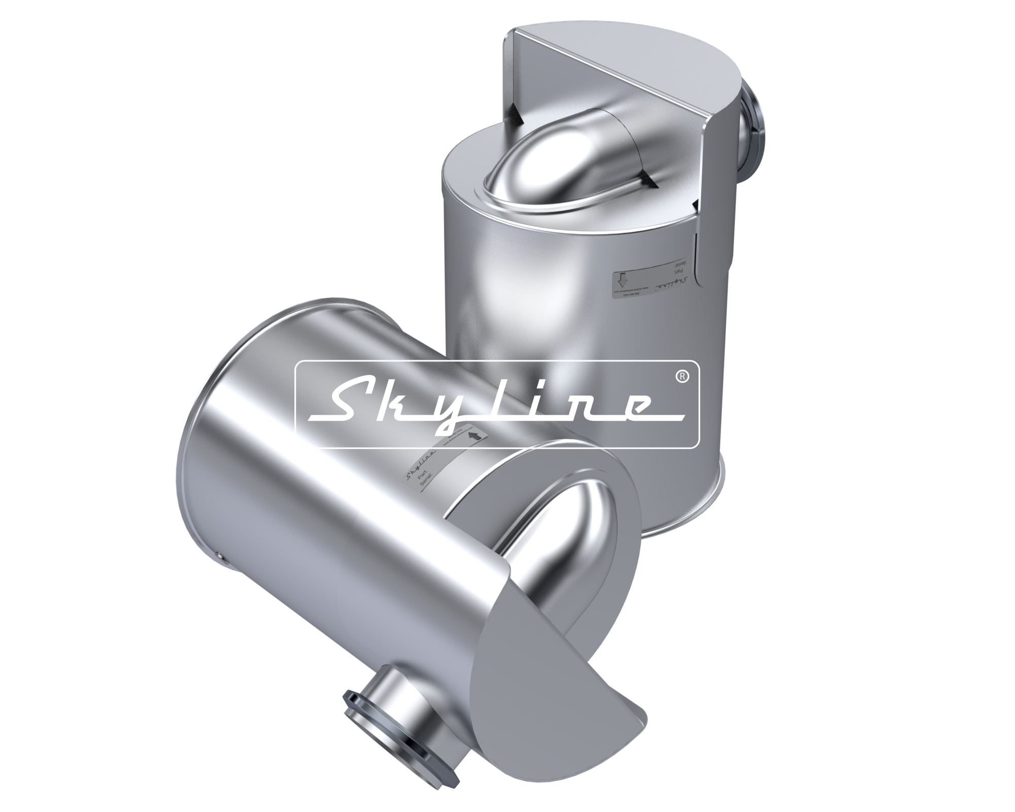 XN0508 New Skyline DOC - Cummins ISX (Clamps & Gaskets Included)
