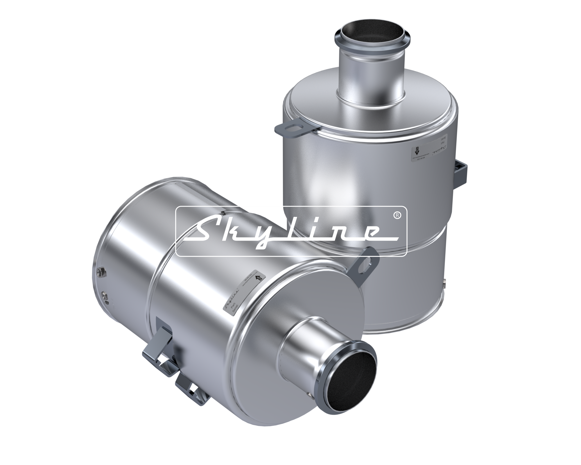 XN0509 New Skyline DOC - Cummins ISX (Clamps & Gaskets Included)