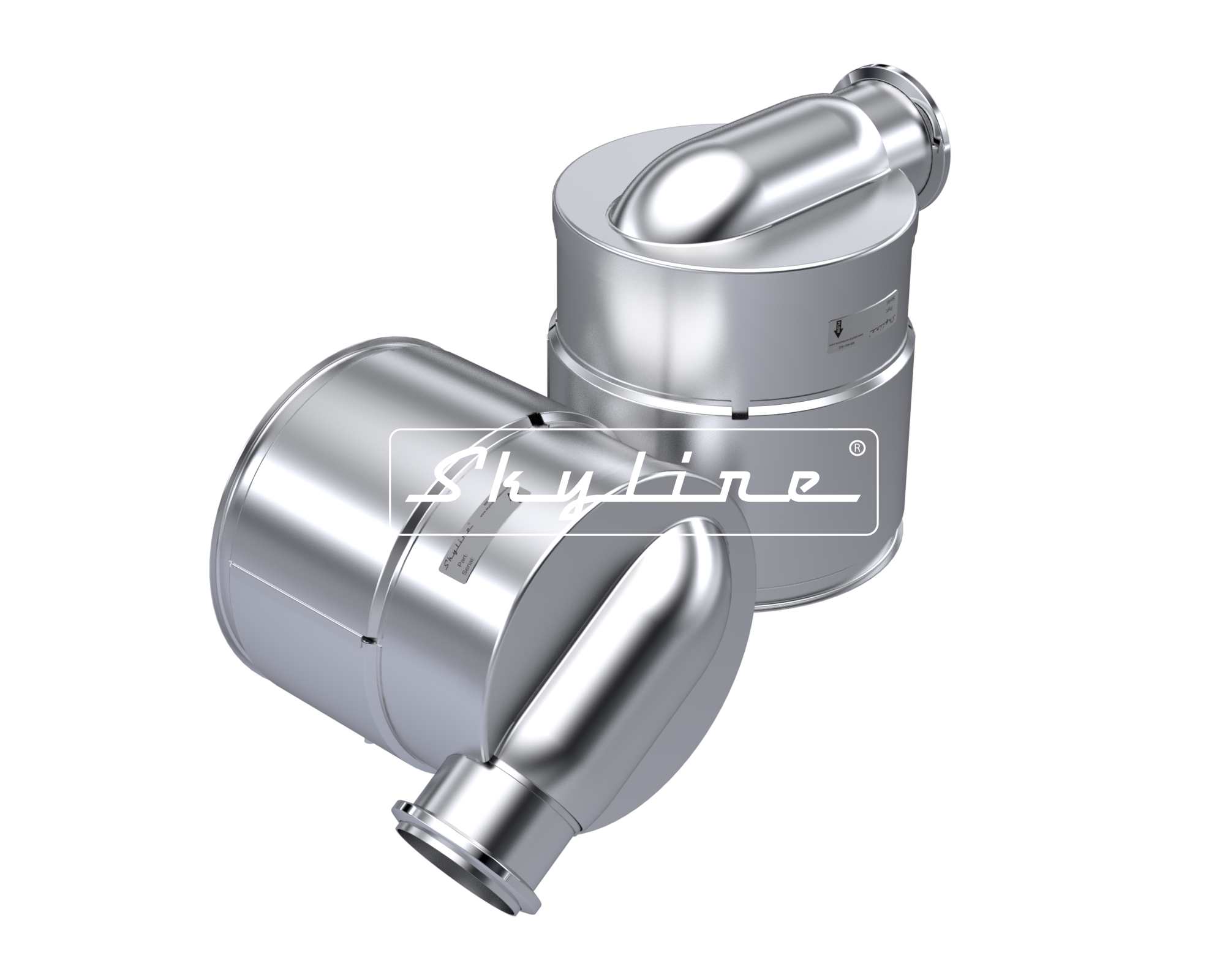 XN0624 New Skyline DOC - Cummins ISX (Clamps & Gaskets Included)