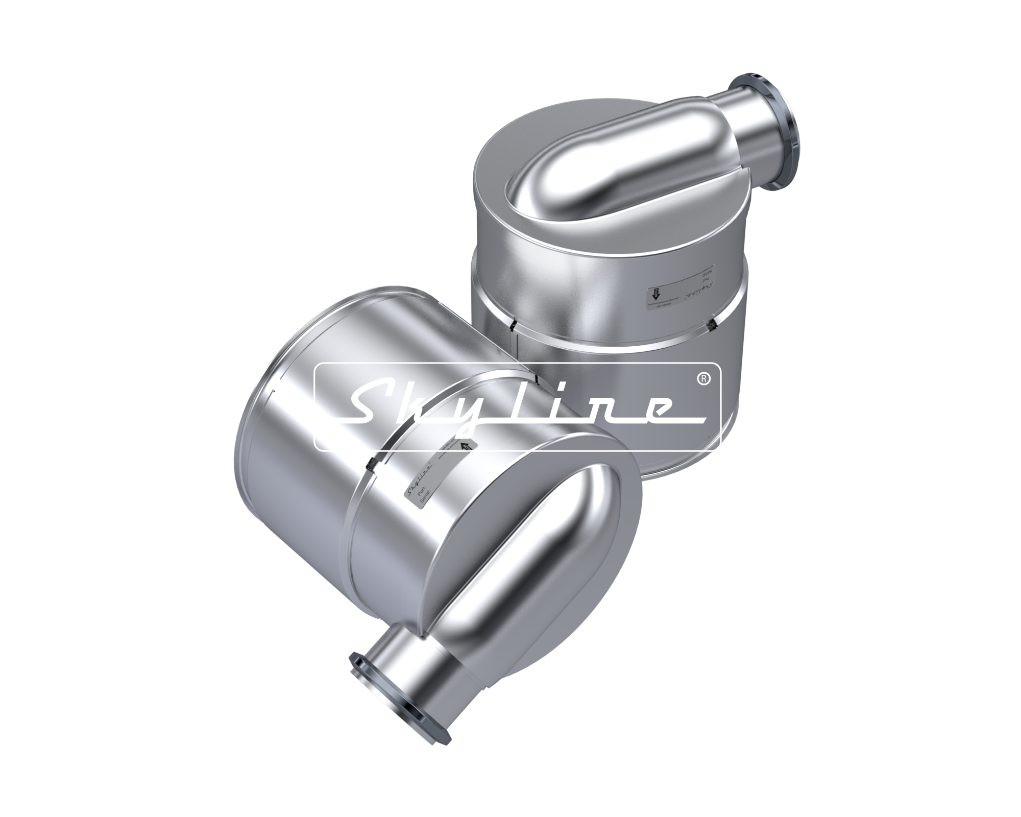 XN0635 New Skyline DOC - Cummins ISX (Clamps & Gaskets Included)