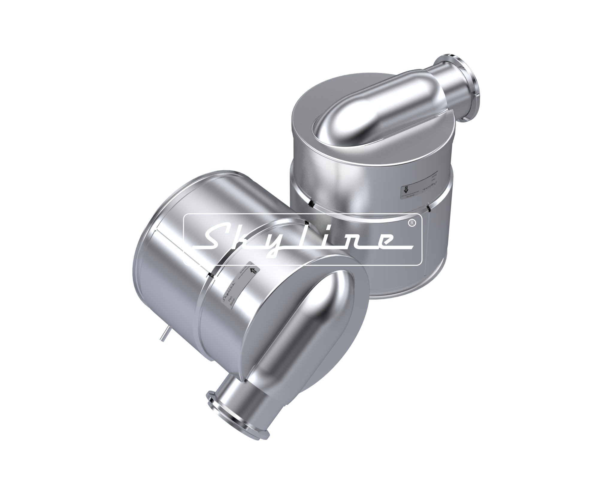 XN0636 New Skyline DOC - Cummins-ISX (Clamps & Gaskets Included)