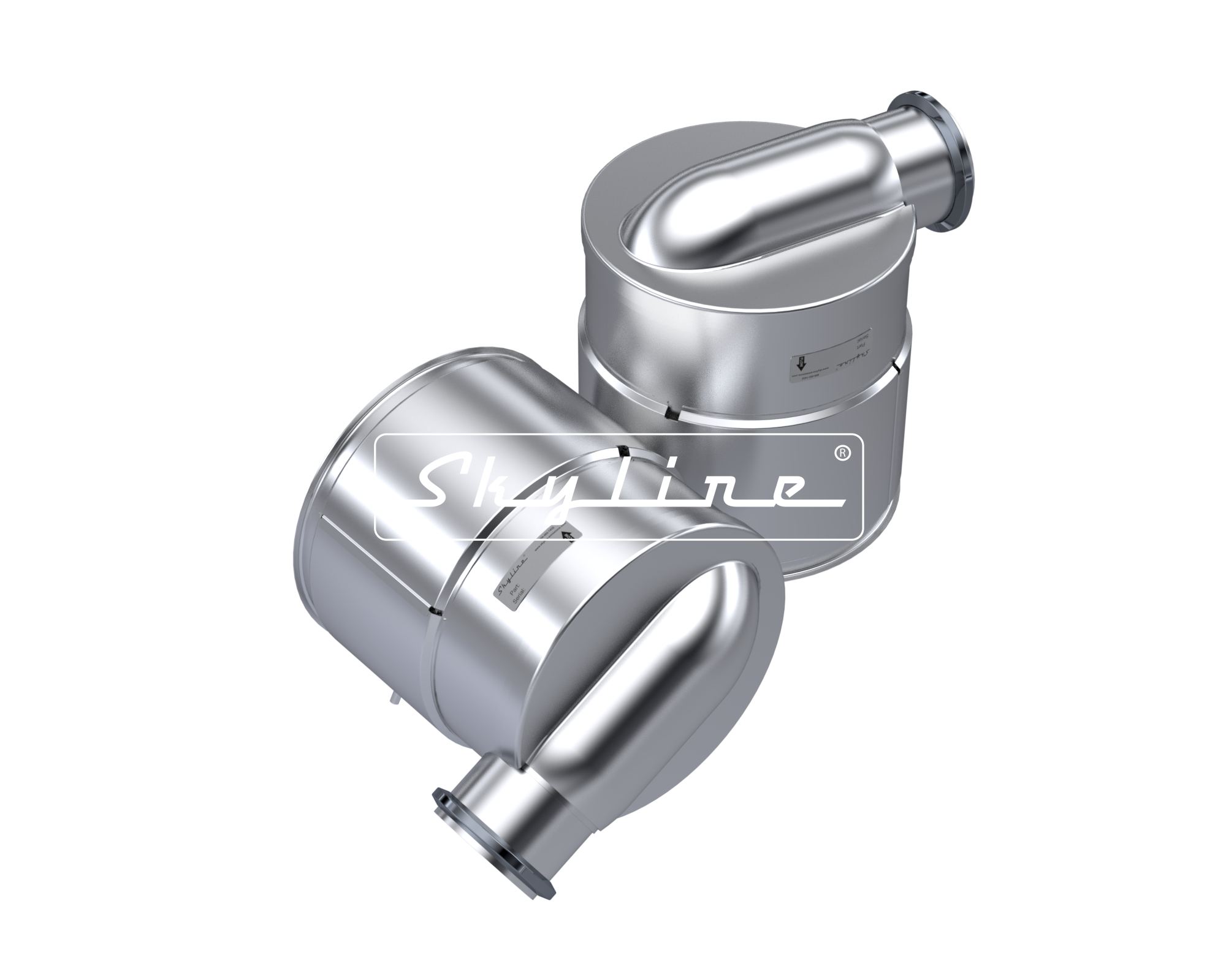 XN0637 New Skyline DOC - Cummins ISX (Clamps & Gaskets Included)