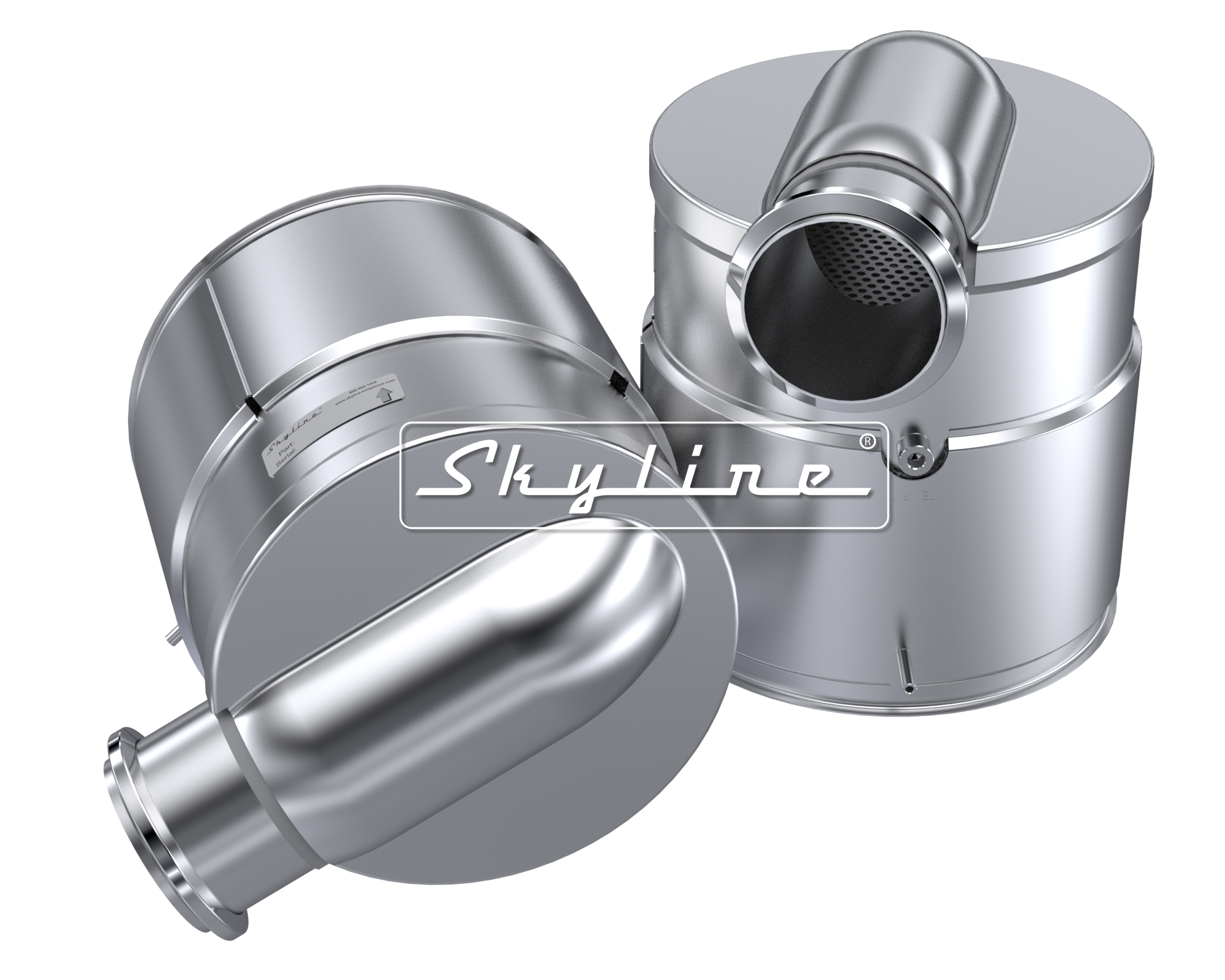 XN0651 New Skyline DOC - Cummins ISX (Clamps & Gaskets Included)