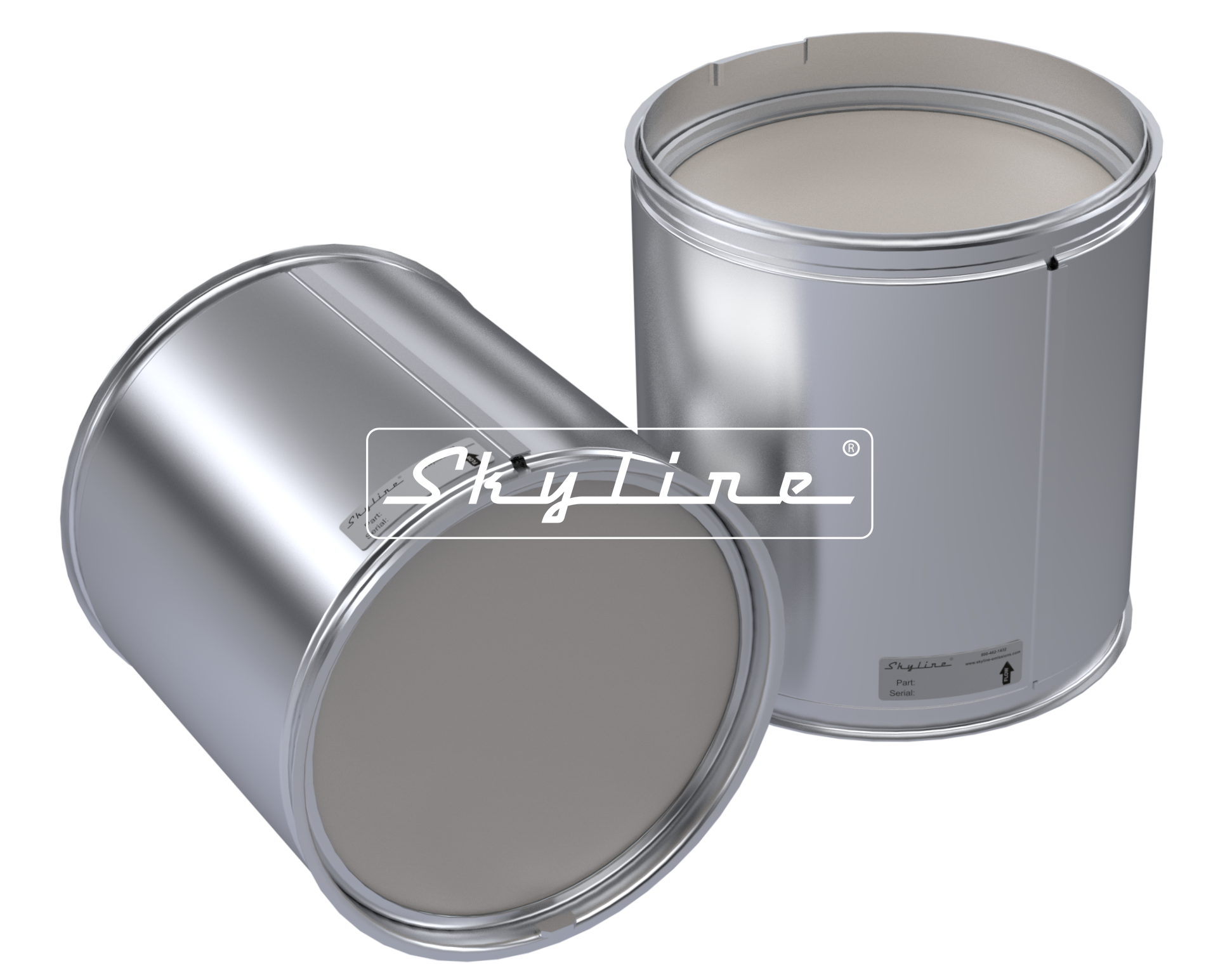 XN1101 New Skyline DPF - Cummins ISX (Clamps & Gaskets Included)