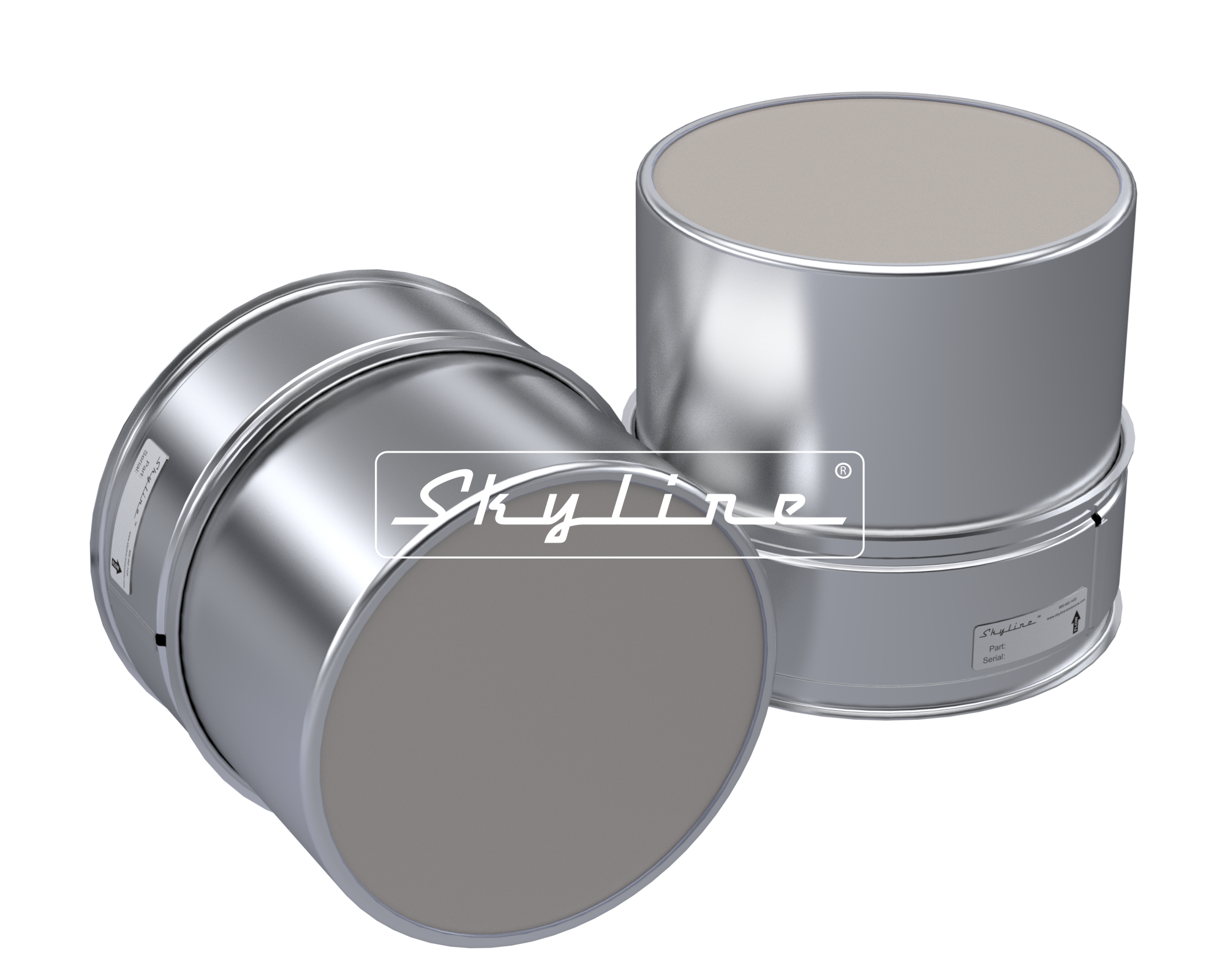 XN1102 New Skyline DPF - Cummins ISX (Clamps & Gaskets Included)