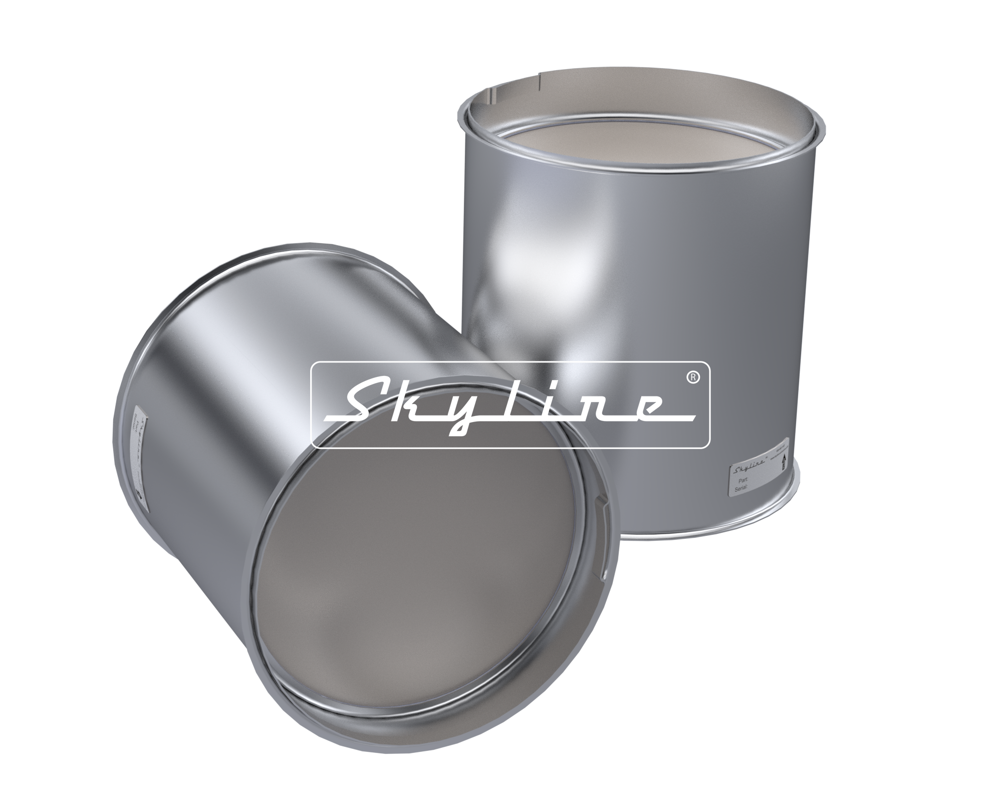 XN1105 New Skyline DPF - Cummins ISX (Clamps & Gaskets Included)