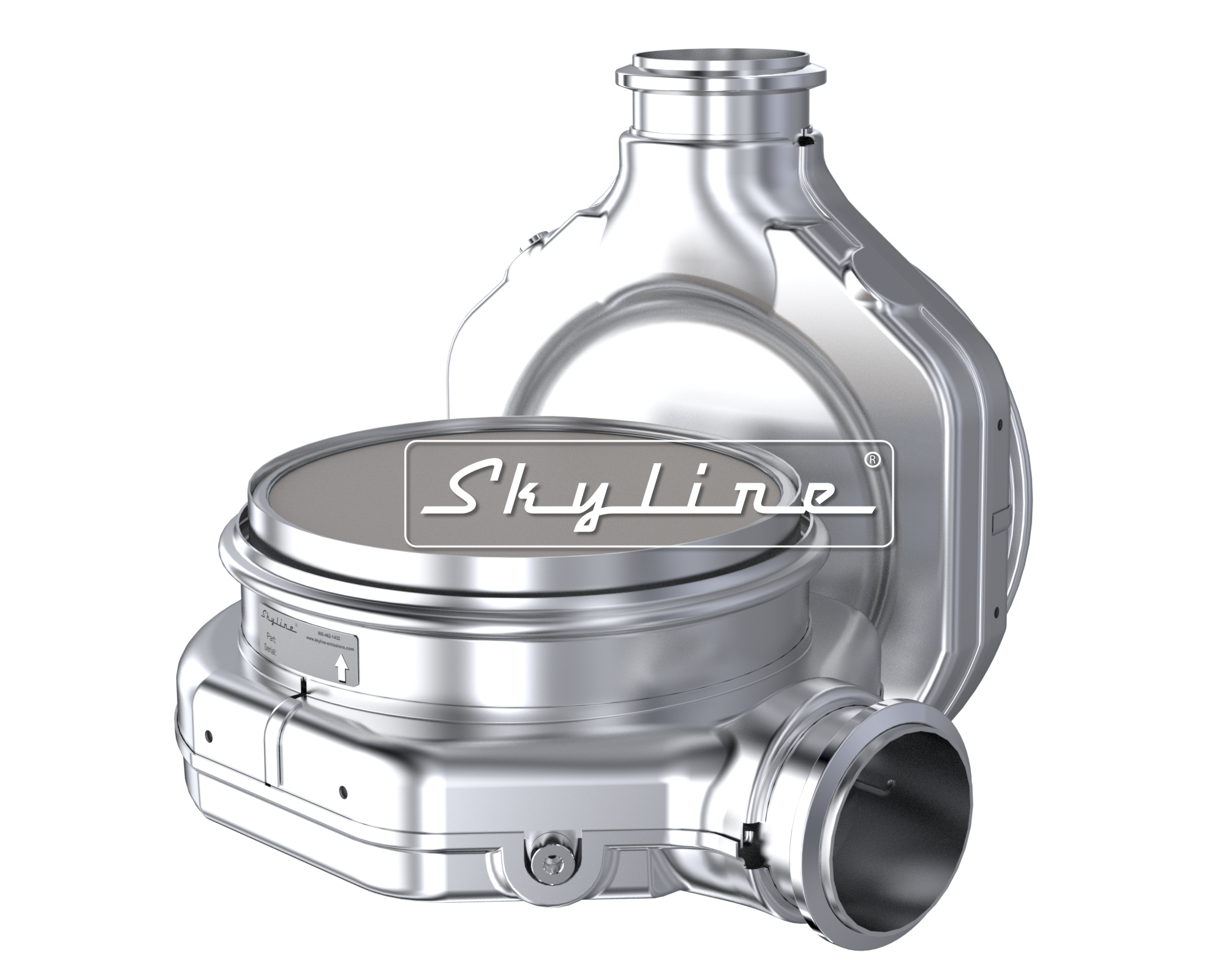 XQ0462 New Skyline DOC - Cummins X15 / X12 (Clamps & Gaskets Included)