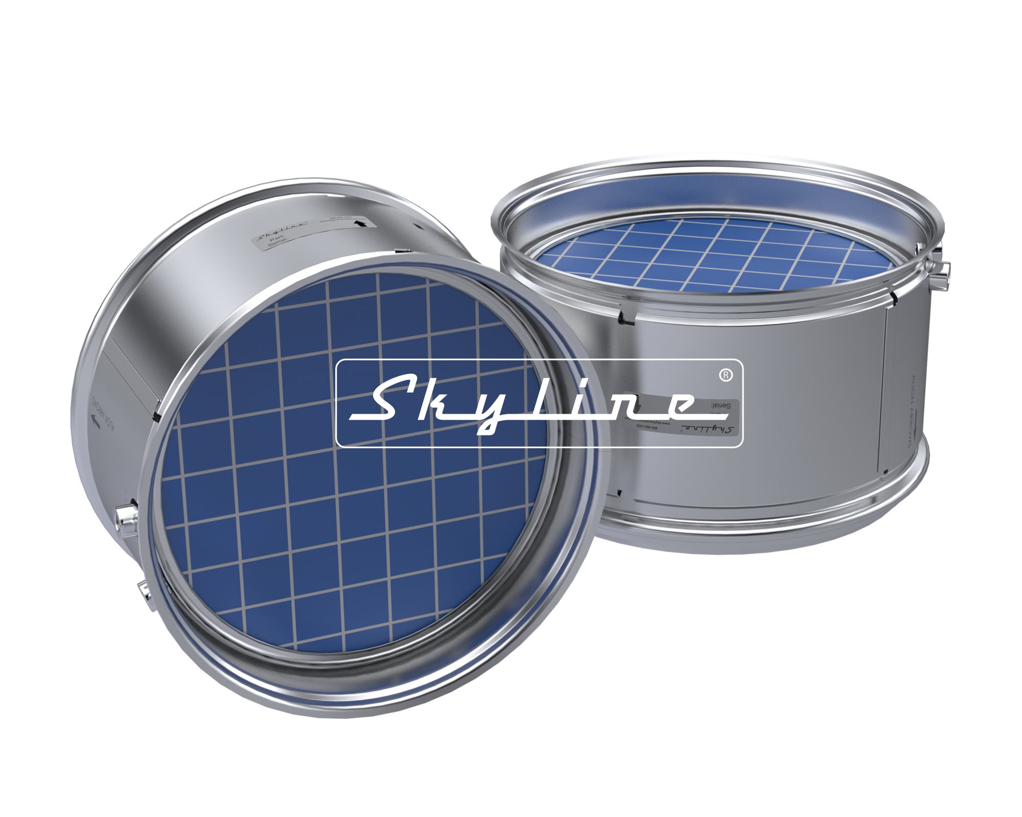 XQ0710 New Skyline DPF - Cummins X12 & X15 (Clamps & Gaskets Included)